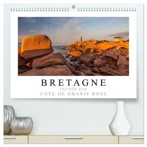Bretagne – Zauber der Côte de Granit Rose (hochwertiger Premium Wandkalender 2024 DIN A2 quer), Kunstdruck in Hochglanz von Mueringer,  Christian