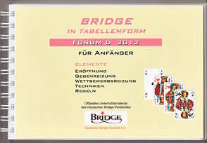 Bridge in Tabellenform – Forum D 2012 von Lorke,  Hans-Jürgen