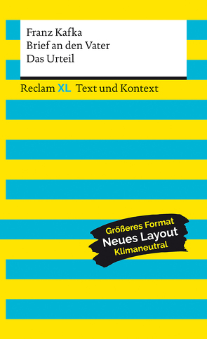Brief an den Vater / Das Urteil. Textausgabe mit Kommentar und Materialien von Gräfe,  Florian, Kafka,  Franz