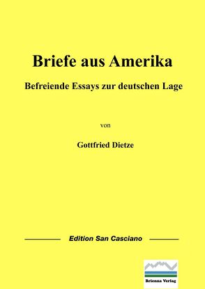 Briefe aus Amerika von Dietze,  Gottfried
