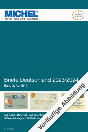Briefe Deutschland 2023/2024 von MICHEL-Redaktion