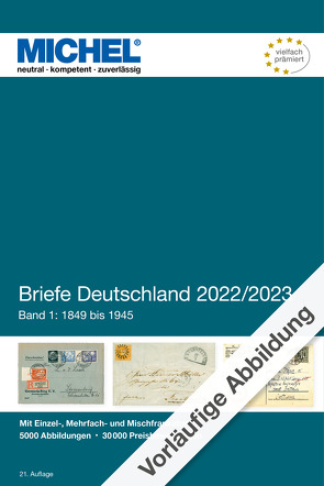 Briefe Deutschland 2023 von MICHEL-Redaktion