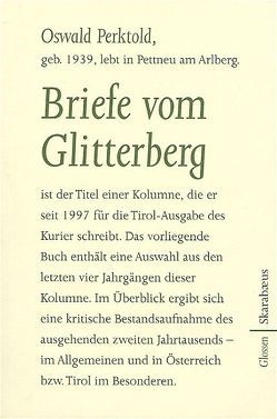 Briefe vom Glitterberg von Perktold,  Oswald