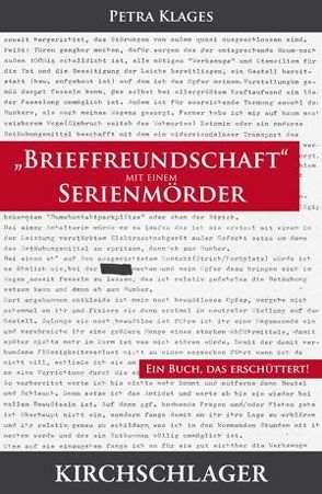 „Brieffreundschaft“ mit einem Serienmörder von Klages,  Petra, Pundt,  Christian