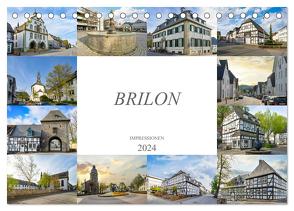 Brilon Impressionen (Tischkalender 2024 DIN A5 quer), CALVENDO Monatskalender von Meutzner,  Dirk