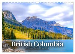 British Columbia – Faszination Kanada (Wandkalender 2024 DIN A3 quer), CALVENDO Monatskalender von Monkey,  Happy