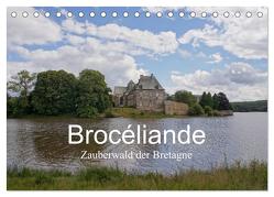 Brocéliande / Zauberwald der Bretagne (Tischkalender 2024 DIN A5 quer), CALVENDO Monatskalender von Nitzold-Briele,  Gudrun