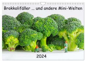 Brokkolifäller … und andere Mini-Welten (Wandkalender 2024 DIN A4 quer), CALVENDO Monatskalender von Bogumil,  Michael