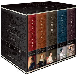 Brontë, Die großen Romane – Agnes Grey – Jane Eyre – Villette – Shirley – Sturmhöhe (5 Bände im Schuber) von Agricola,  Christiane, Borch,  Marie von, Brontë,  Anne, Brontë,  Charlotte, Brontë,  Emily, Etzel,  Gisela, Rothenbücher,  Tobias