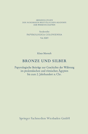 Bronze und Silber von Maresch,  Klaus