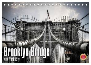 Brooklyn Bridge – New York City (Tischkalender 2024 DIN A5 quer), CALVENDO Monatskalender von Pinkoss Photostorys,  Oliver