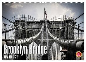 Brooklyn Bridge – New York City (Wandkalender 2024 DIN A2 quer), CALVENDO Monatskalender von Pinkoss Photostorys,  Oliver