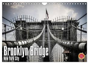 Brooklyn Bridge – New York City (Wandkalender 2024 DIN A4 quer), CALVENDO Monatskalender von Pinkoss Photostorys,  Oliver