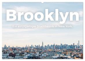 Brooklyn – Ein einzigartiger Stadtbezirk in New York. (Wandkalender 2024 DIN A2 quer), CALVENDO Monatskalender von Scott,  M.