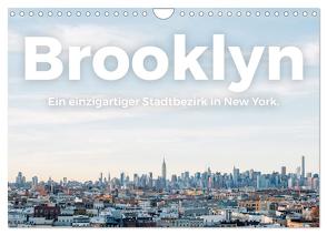 Brooklyn – Ein einzigartiger Stadtbezirk in New York. (Wandkalender 2024 DIN A4 quer), CALVENDO Monatskalender von Scott,  M.