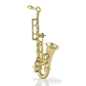 Brosche »Saxophon«