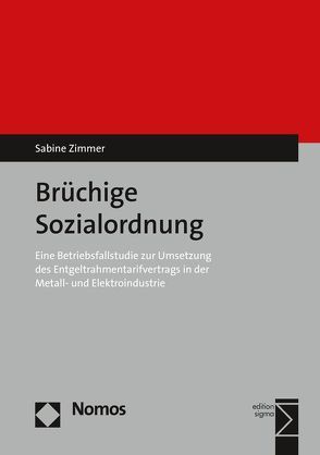 Brüchige Sozialordnung von Zimmer,  Sabine