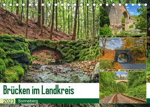 Brücken des Landkreises Sonneberg (Tischkalender 2023 DIN A5 quer) von HeschFoto