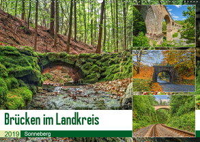 Brücken des Landkreises Sonneberg (Wandkalender 2019 DIN A2 quer) von HeschFoto