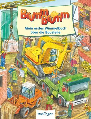 BrummBrumm – Mein erstes Wimmelbuch über die Baustelle – Mini-Wimmelbuch von Wandrey,  Guido