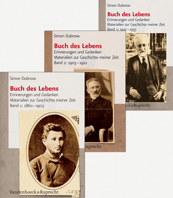 Buch des Lebens, Band 1-3 von Dohrn,  Verena, Dubnow,  Simon