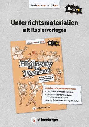 Buch+: Highway to Hamburg – Unterrichtsmaterialien mit Kopiervorlagen von Dr. Reddig-Korn,  Birgitta, Schulte,  Achim, Weiss,  Beate