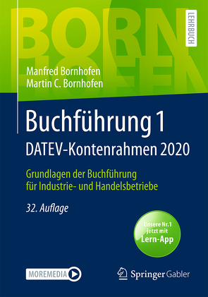 Buchführung 1 DATEV-Kontenrahmen 2020 von Bornhofen,  Manfred, Bornhofen,  Martin C.