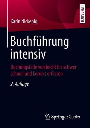 Buchführung intensiv von Nickenig,  Karin