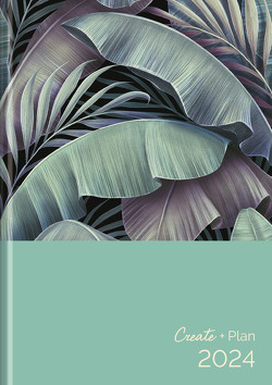 Buchkalender Create & Plan Jungle 2024 von Korsch Verlag