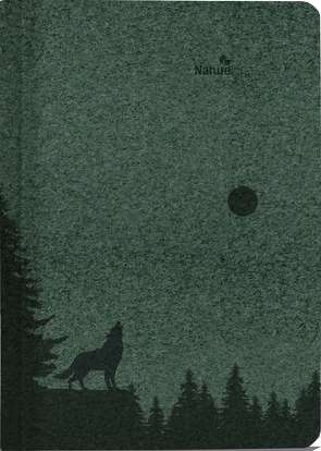 Buchkalender Nature Line Pine 2024 – Taschen-Kalender A5 – 1 Tag 1 Seite – 416 Seiten – Umwelt-Kalender – mit Hardcover – Alpha Edition