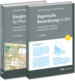 Buchpaket: Baugesetzbuch für Planer im Bild & Bayerische Bauordnung im Bild von Moewes,  Udo, Munzinger,  Timo, Niemeyer,  Eva Maria, Richelmann,  Dirk