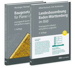 Buchpaket: Baugesetzbuch für Planer im Bild & Landesbauordnung Baden-Württemberg im Bild von Kiepe,  Folkert, Levold,  Eva Maria, Munzinger,  Timo, Reutzsch,  Alfred, Richelmann,  Dirk