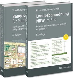 Buchpaket: Baugesetzbuch für Planer im Bild & Landesbauordnung NRW im Bild von Moewes,  Udo, Munzinger,  Timo, Niemeyer,  Eva Maria, Proff,  Friederike, Richelmann,  Dirk