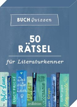 Buchquizzen. 50 Rätsel für Literaturkenner von Misselwitz,  Franziska, Valerius,  Florian