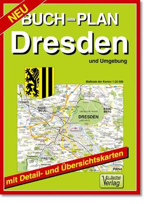 Buchstadtplan Dresden und Umgebung