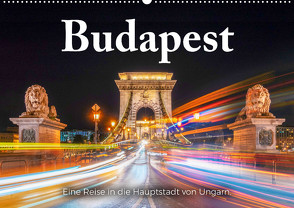 Budapest – Eine Reise in die Hauptstadt von Ungarn. (Wandkalender 2024 DIN A2 quer), CALVENDO Monatskalender von Scott,  M.