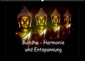 Buddha – Harmonie und Entspannung (Wandkalender 2023 DIN A2 quer) von Axon und Claudia Burlager,  Julia