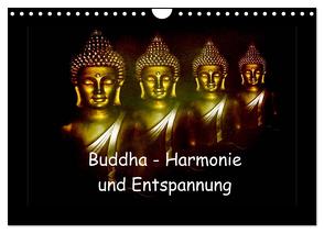 Buddha – Harmonie und Entspannung (Wandkalender 2024 DIN A4 quer), CALVENDO Monatskalender von Axon und Claudia Burlager,  Julia