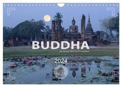 BUDDHA – Im Reich der Achtsamkeit (Wandkalender 2024 DIN A4 quer), CALVENDO Monatskalender von Weigt,  Mario