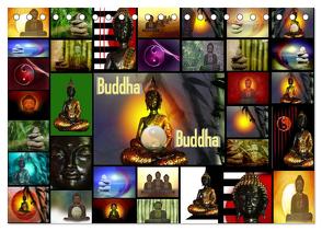 Buddha (Tischkalender 2024 DIN A5 quer), CALVENDO Monatskalender von Burlager,  Claudia