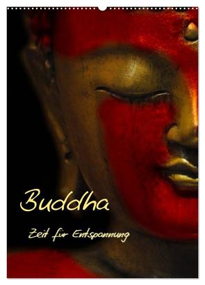 Buddha – Zeit für Entspannung (Wandkalender 2024 DIN A2 hoch), CALVENDO Monatskalender von Burlager,  Claudia