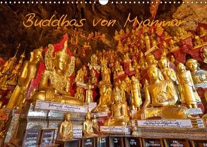 Buddhas von Myanmar / CH-Version (Wandkalender 2018 DIN A3 quer) von Ritterbach,  Jürgen