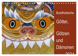 Buddhistische Götter, Götzen und Dämonen (Wandkalender 2024 DIN A4 quer), CALVENDO Monatskalender von Bergermann,  Manfred