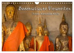 Buddhistische Weisheiten (Wandkalender 2024 DIN A4 quer), CALVENDO Monatskalender von Kulla,  Alexander