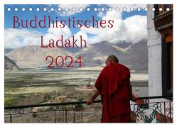 Buddhistisches Ladakh (Tischkalender 2024 DIN A5 quer), CALVENDO Monatskalender von Gruse,  Sven