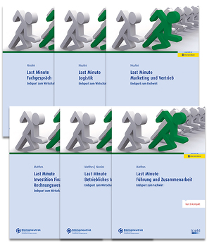 Bücherpaket: Last Minute Wirtschaftsfachwirteprüfung – Komplettpaket von Matthes,  Sigrid, Nicolini,  Hans J.