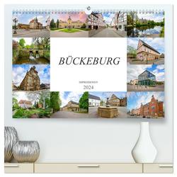 Bückeburg Impressionen (hochwertiger Premium Wandkalender 2024 DIN A2 quer), Kunstdruck in Hochglanz von Meutzner,  Dirk