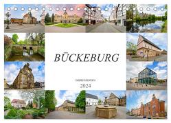 Bückeburg Impressionen (Tischkalender 2024 DIN A5 quer), CALVENDO Monatskalender von Meutzner,  Dirk