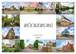 Bückeburg Impressionen (Wandkalender 2024 DIN A2 quer), CALVENDO Monatskalender von Meutzner,  Dirk