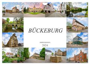 Bückeburg Impressionen (Wandkalender 2024 DIN A4 quer), CALVENDO Monatskalender von Meutzner,  Dirk